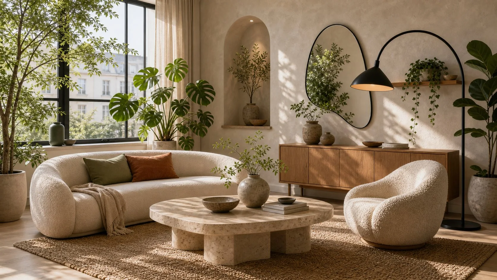 Organic Modern Wohnzimmer